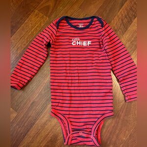 Little chief onesie from carters. Size 18 months